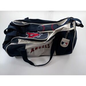 Los Angeles ANGELS Baseball Duffel Utility Tote Bag Genuine MLB 20"x10.5"x10"